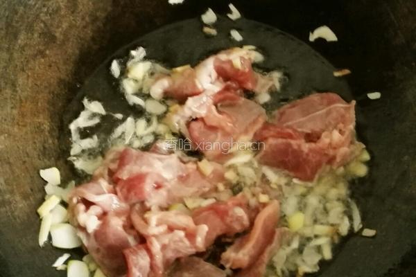 猪肉炒豆角的做法图解6