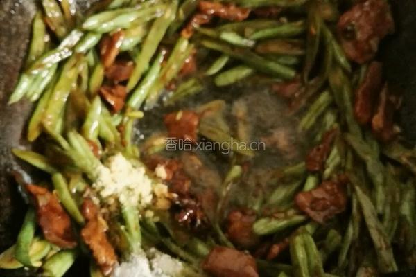 猪肉炒豆角的做法图解9