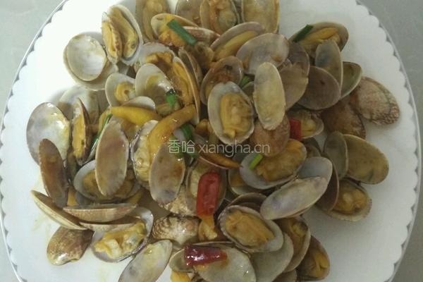 香辣花蛤的做法图解5