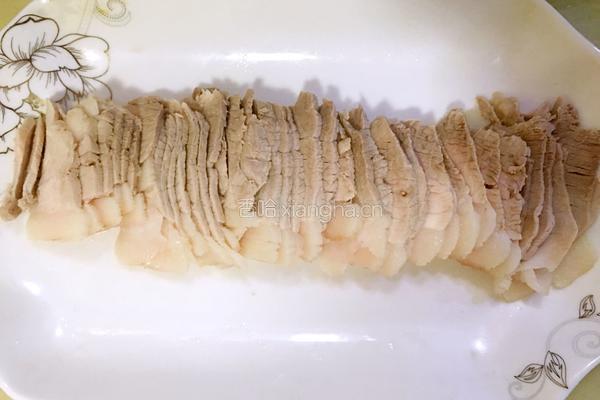 蒜苔回锅肉的做法图解2