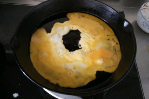 火腿蛋炒饭的做法图解3