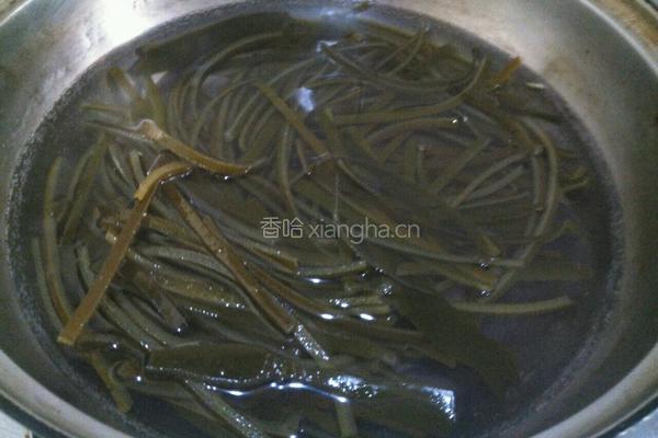 凉拌海带丝的做法图解2