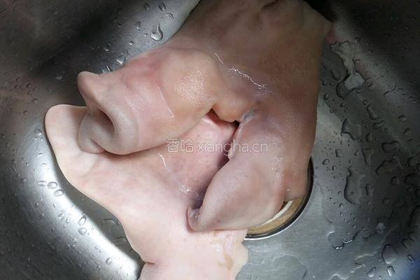 卤香猪头肉的做法图解2