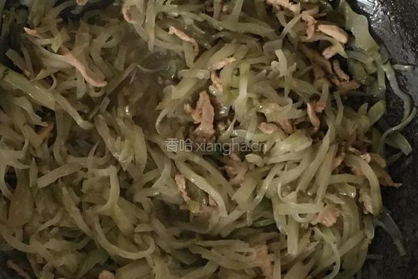 《榨菜肉丝》的做法图解11