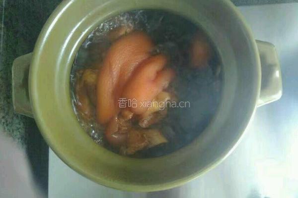 卤猪圆蹄的做法图解3