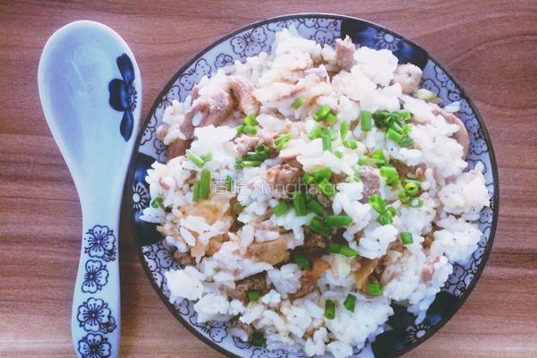 电饭煲焗饭的做法图解3