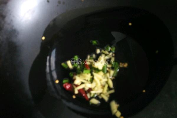 辣炒香干的做法图解3
