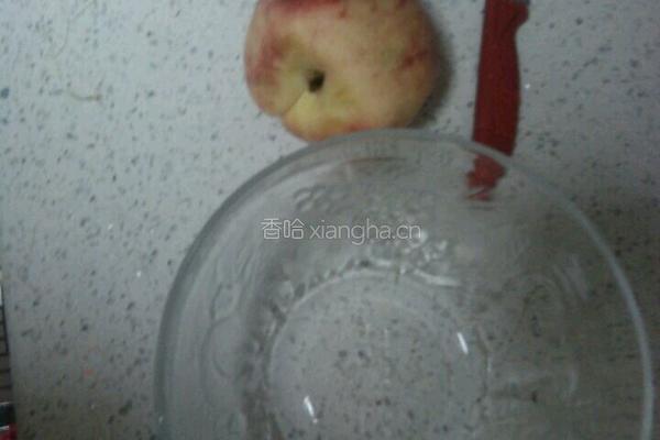 甜心水蜜桃果酱☆的做法图解1