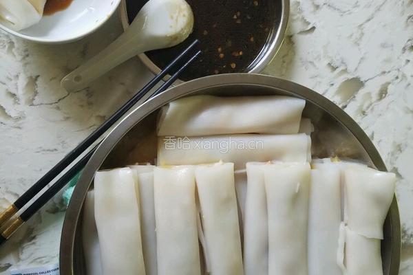 猪肉肠粉的做法图解7