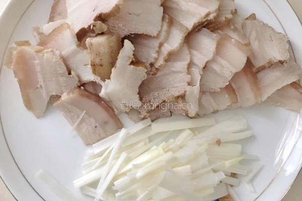 炒回锅肉的做法图解2