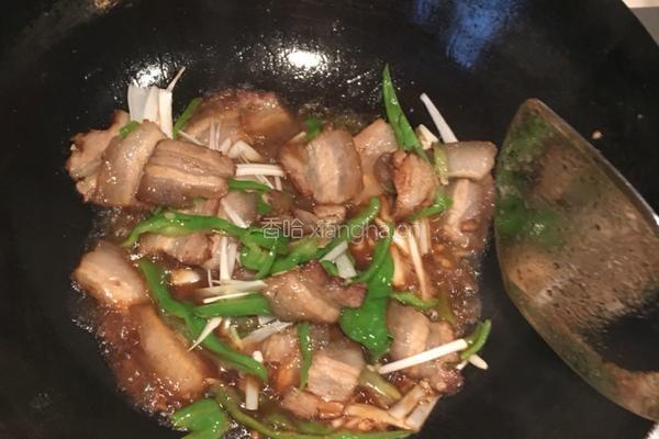 炒回锅肉的做法图解4