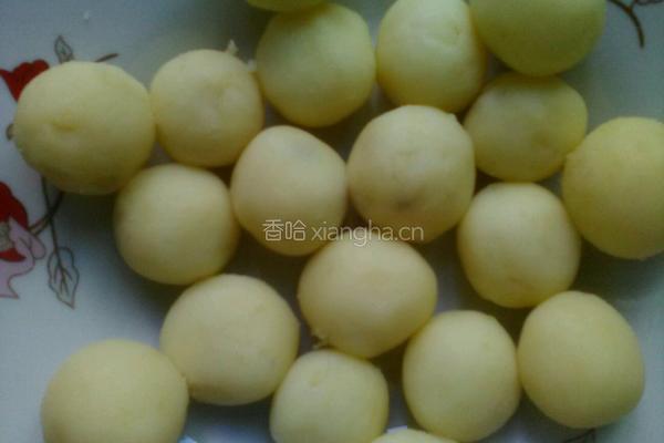 炸土豆球的做法图解4