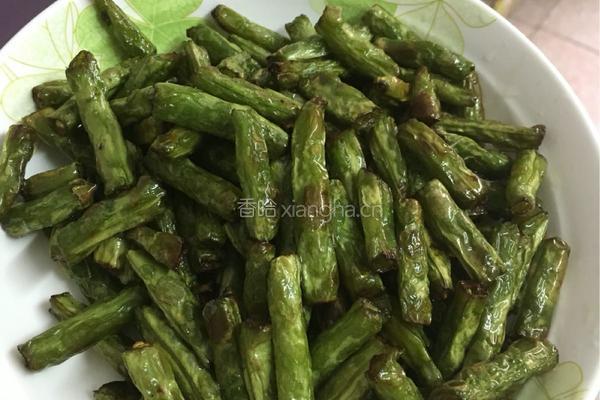 干煸四季豆的做法图解4