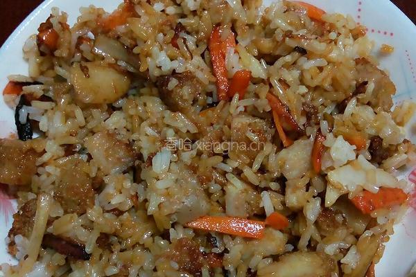 鸡排炒饭的做法图解5