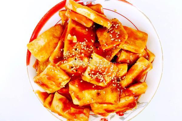 简易酸甜虎皮豆腐的做法图解5