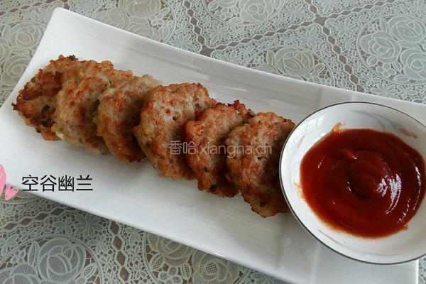 飘香藕肉饼的做法图解11