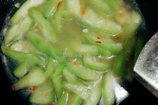 丝瓜鸡蛋汤的做法图解6