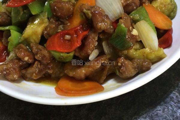 肉段烧茄子的做法图解11