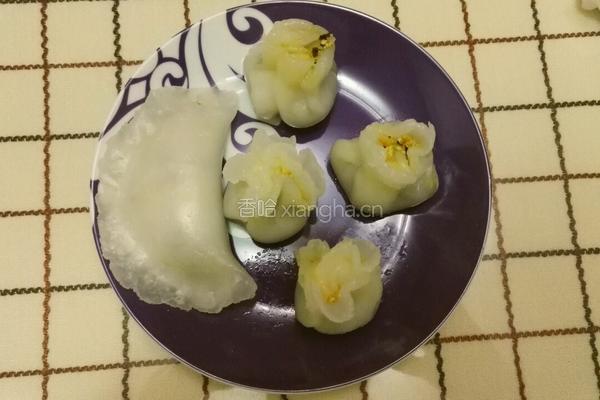 素馅水晶烧卖（饺）的做法图解8
