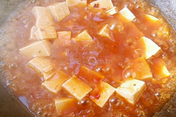 麻婆豆腐的做法图解5