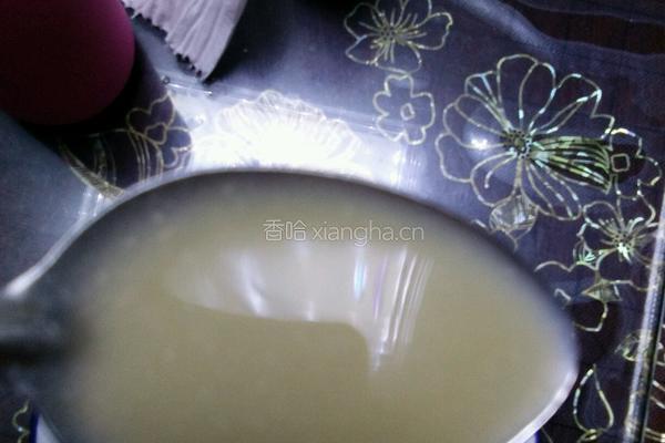 银花豆浆的做法图解6