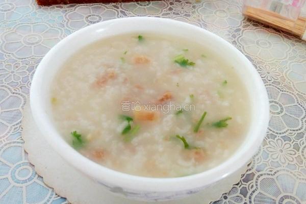 瑶柱瘦肉粥的做法图解6