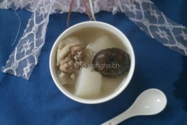 鸡肉萝卜汤的做法图解8