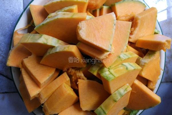 爆炒南瓜的做法图解2