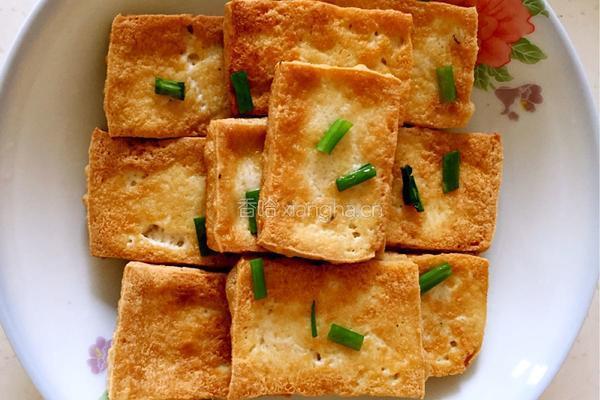 香煎豆腐的做法图解4