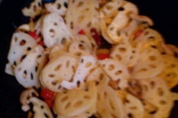 酸辣肉丝藕片的做法图解7
