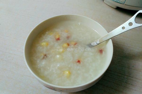 玉米粥的做法图解2
