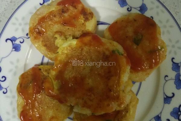 鸡蛋土豆饭饼