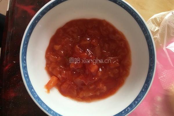 火腿蔬菜披萨，（面包机发面）的做法图解8