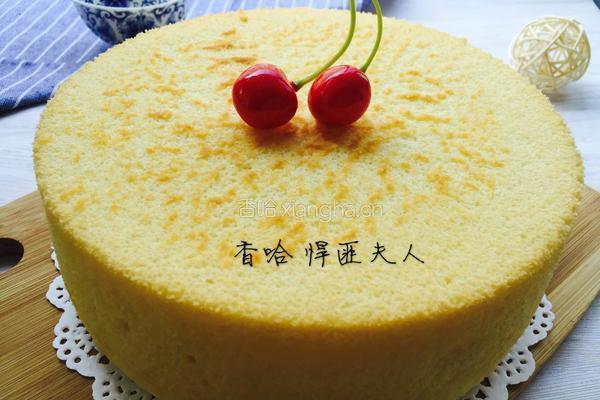 烫面戚风蛋糕（8寸）的做法图解18