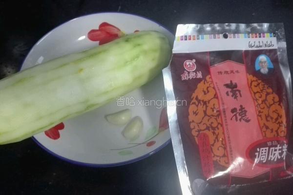清炒黄瓜的做法图解2