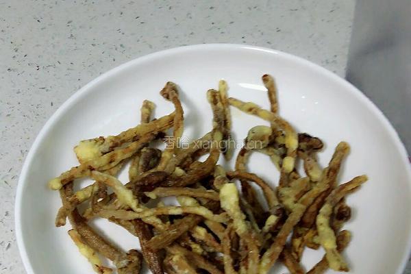 蛋酥茶树菇的做法图解6