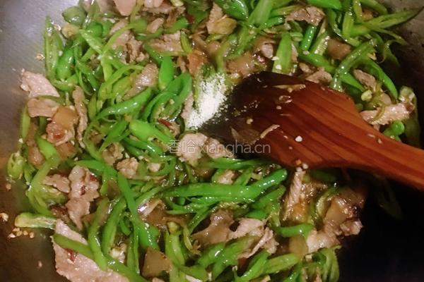 家常小炒肉的做法图解12
