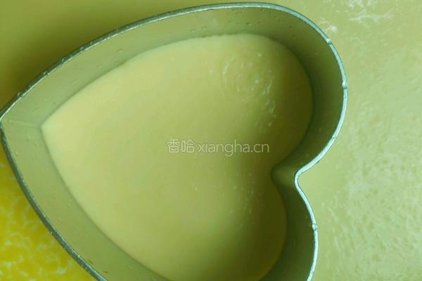 爱心蒸蛋的做法图解8