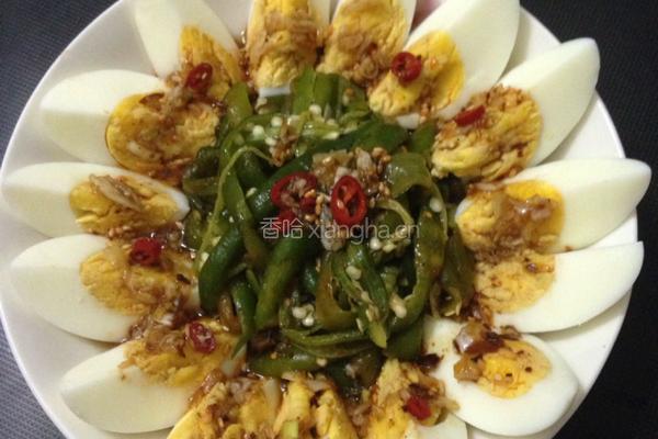 烧辣椒拌鸡蛋的做法图解10
