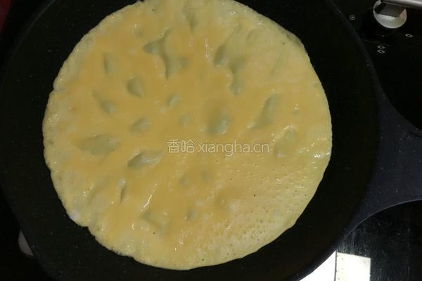 肉松鸡蛋葱，土豆丝鸡蛋葱面卷的做法图解4