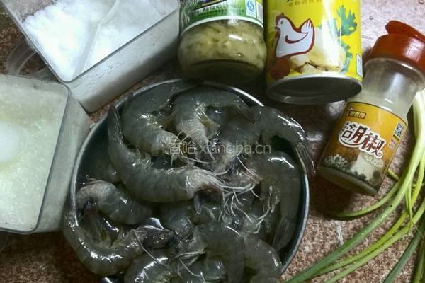 美味的虾粥的做法图解1