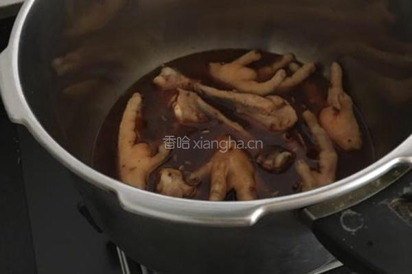 高压锅卤鸡爪的做法图解6
