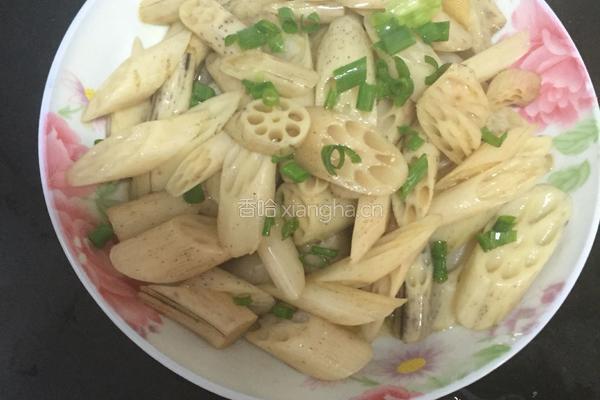 醋溜藕节的做法图解7