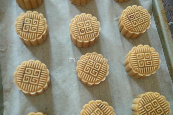 月饼(多彩豆馅）的做法图解15