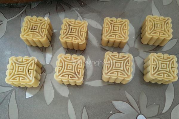 月饼(多彩豆馅）的做法图解16