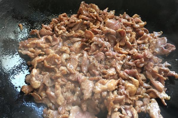 苦瓜炒瘦肉的做法图解5