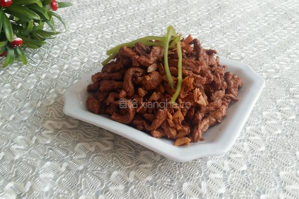蒜香肉丝的做法图解10