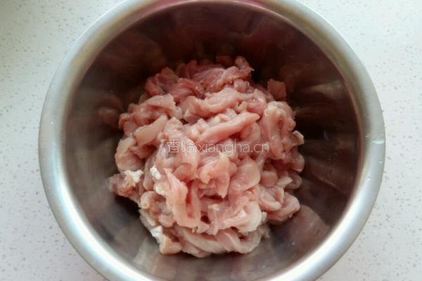 蒜香肉丝的做法图解2