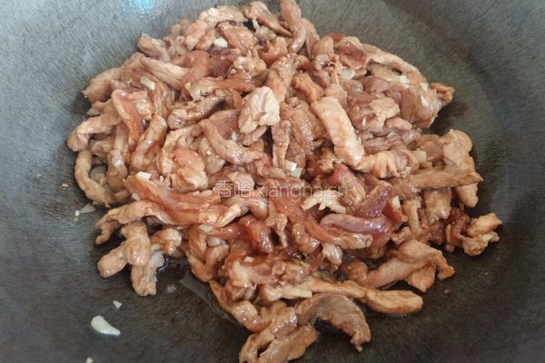 蒜香肉丝的做法图解8