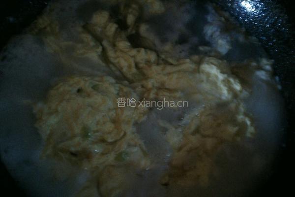 鸡蛋青菜粉丝汤的做法图解5
